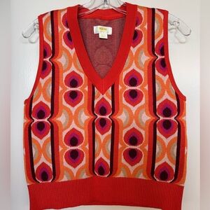 NWOT Anthropologie Retro Sweater Size S